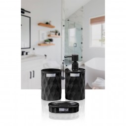 Diamond Bathroom Set (3 Pcs)