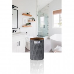 Diamond Toothbrush  Holder - Wooden