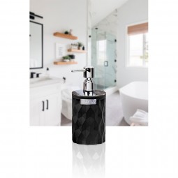 Diamond Soap Dispenser - Chrome