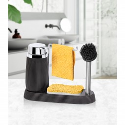 Premium Dispenser And Brush Black