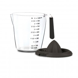 Citrus Squeezer & Measurement Bowl (1000 ml) Anthracite
