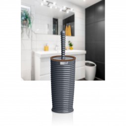 Elegance Toilet Brush & Holder - Wooden