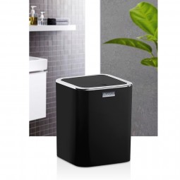 Square Trash Can Chrome