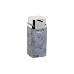 Marble Design Chrome Square Soap Dispenser