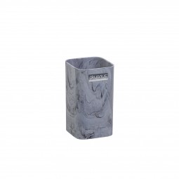 Marble Design Square Toothbrush Holder