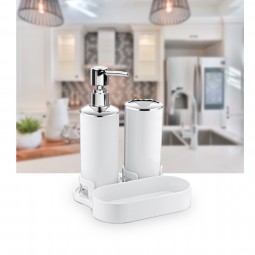 Bathroom and Kitchen Organizer White