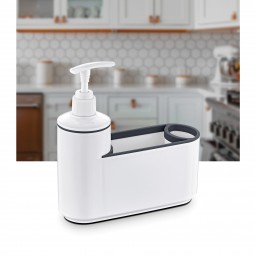 Liquid Soap Dispenser & Sink Organizer 3 Pcs