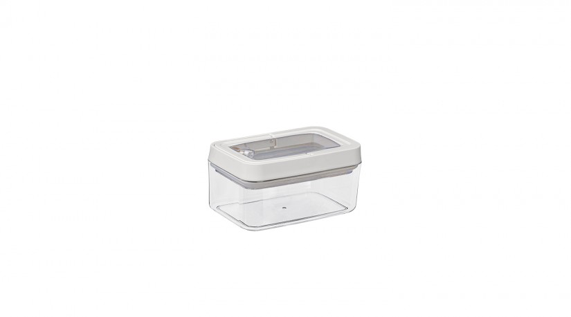 Vacuum Rectangle Storage Jar No:1 -  (700 ML)