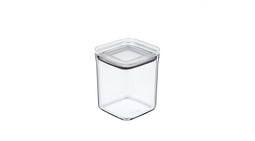 Practical Square Storage Jar No:3 (900 ML)