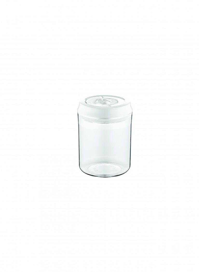 Vacuum Storage Jar No: 2 (700 ml) White