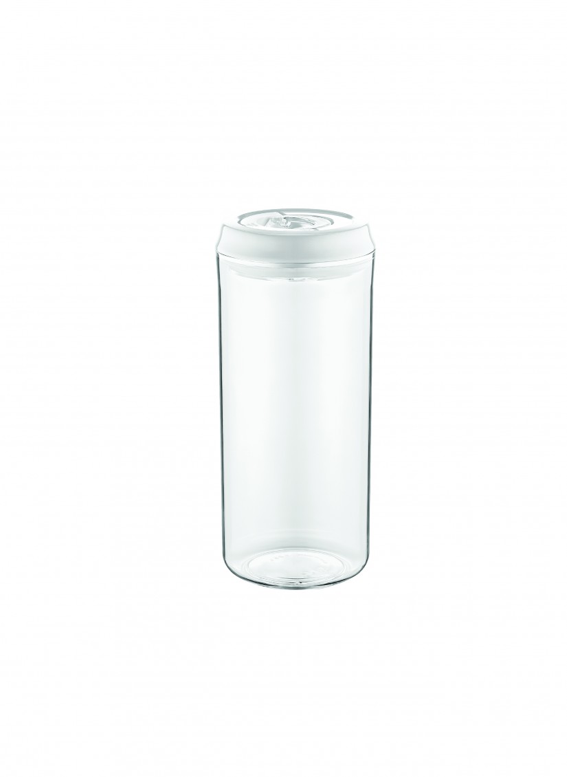 Vacuum Storage Jar No: 3 (1250 ml) White