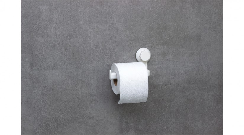 Vacuum Toilet Paper Holder