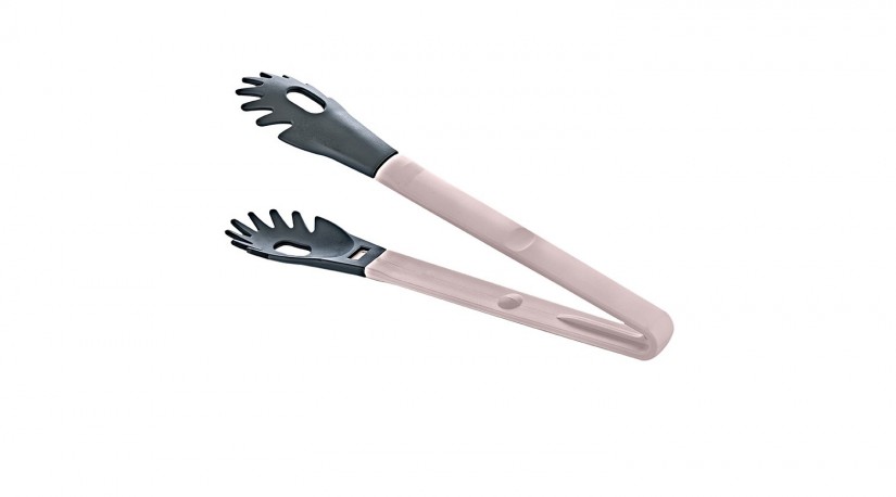 Nylon Tongs For Salad Powder Pink