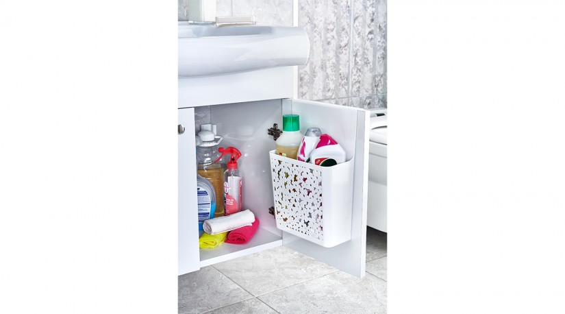 Daisy Cabinet Door Organizer Basket