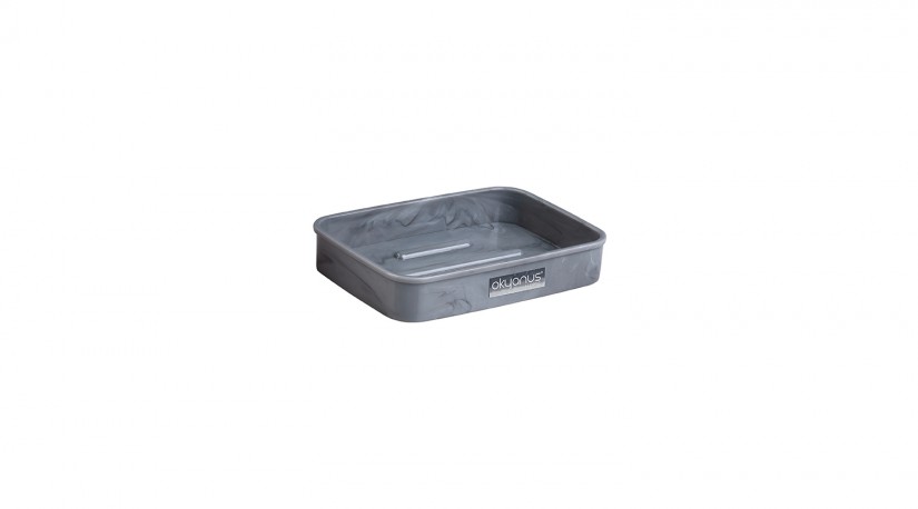 Marble Design Square Soap Holder
