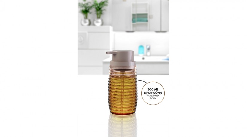 Elegance Transparent Soap Dispenser