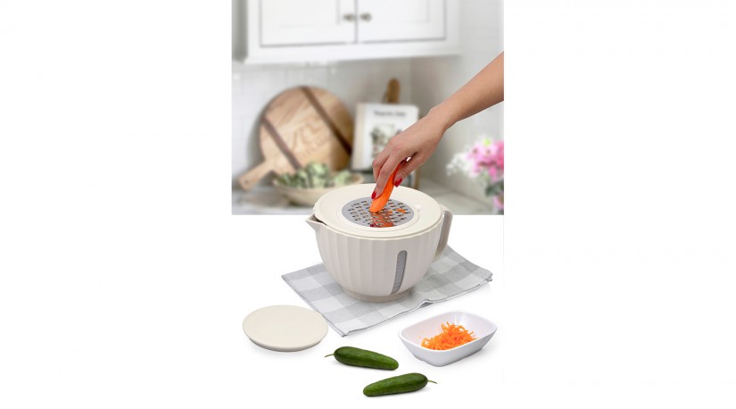 COLISEUM BOWL WITH GRATER LID SET