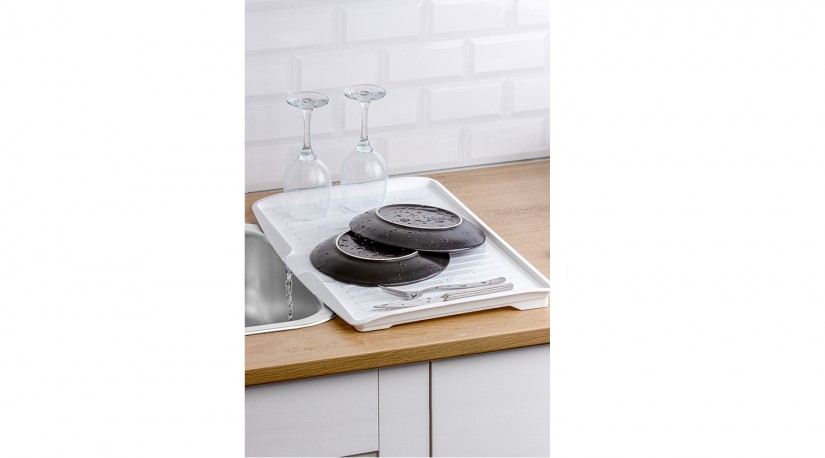Multi Functional Sink Mat White