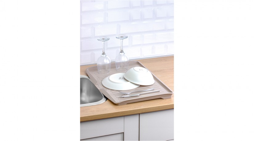 Multi Functional Sink Mat Brown