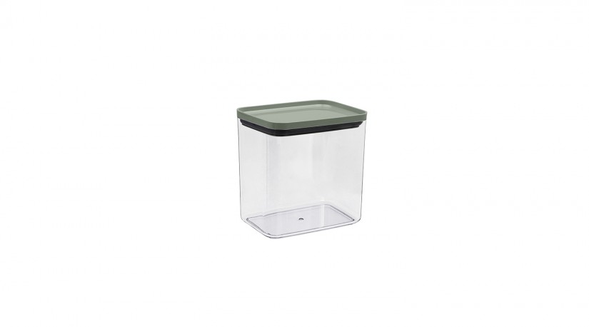 Practical Rectangle Storage Jar No:2 (2,1 liter)