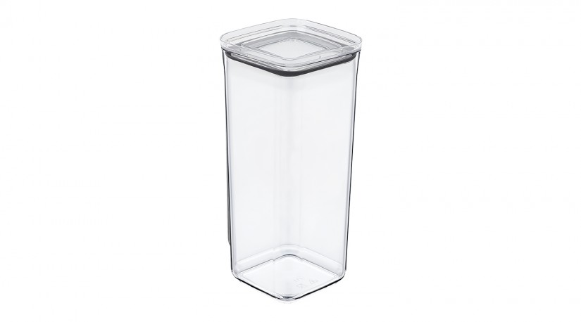 Practical Square Storage Jar No:5 - (1700 ML)