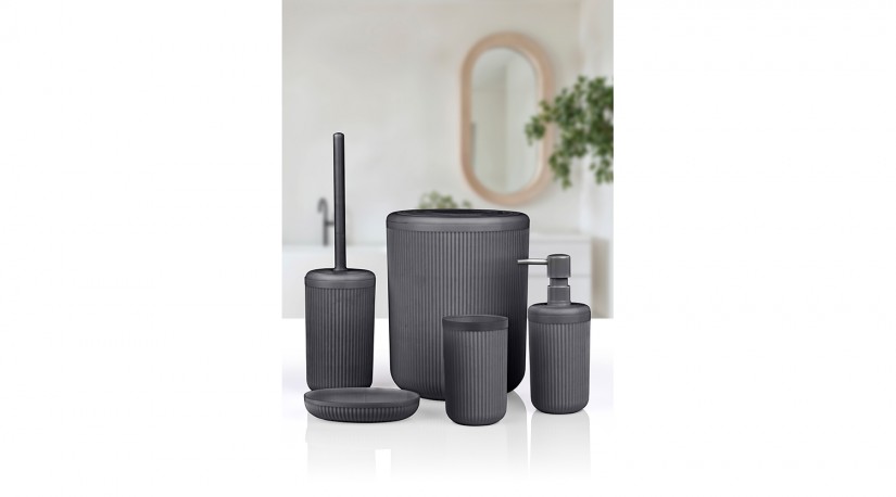 Linea Bathroom Set (5 pcs) / Anthracite