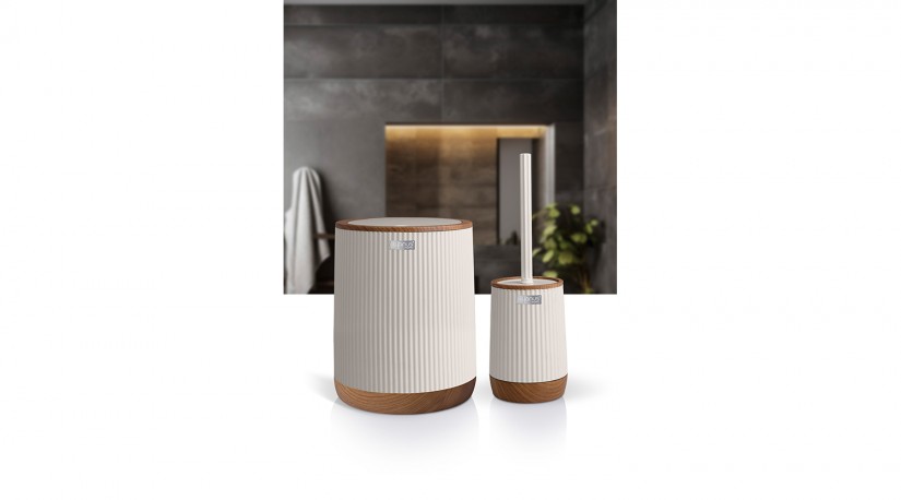 Nida Bathroom Set (2 pcs) / Wooden