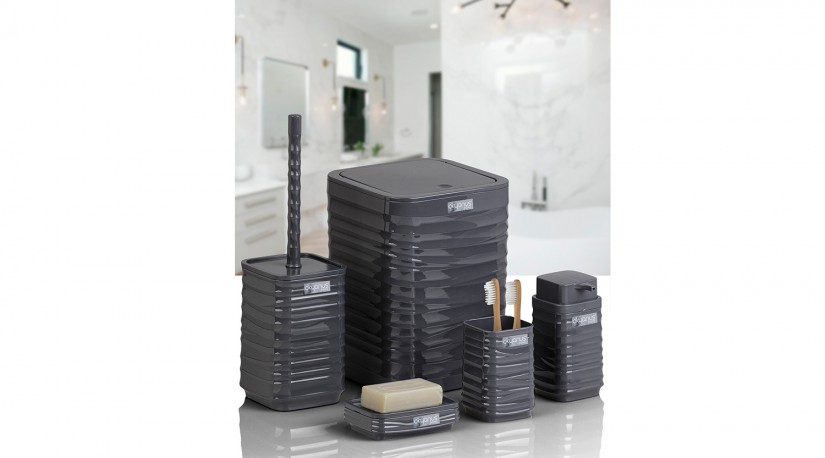 Luna 5 PCS Bathroom Set / Antrachite