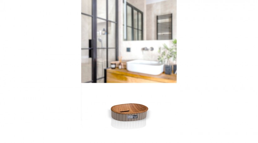 Coliseum Soap Holder/Wood