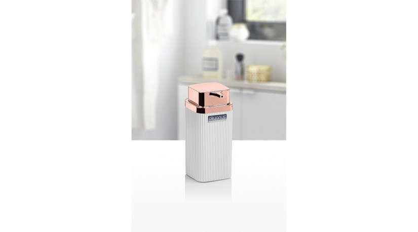 Striped Soap Dispenser - Rose