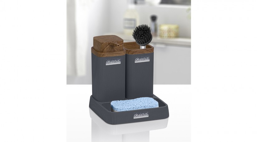 Stella Sink Side Organizer Wooden