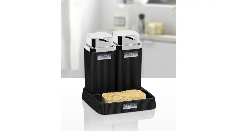 Stella Twins Soap Dispenser Chrome