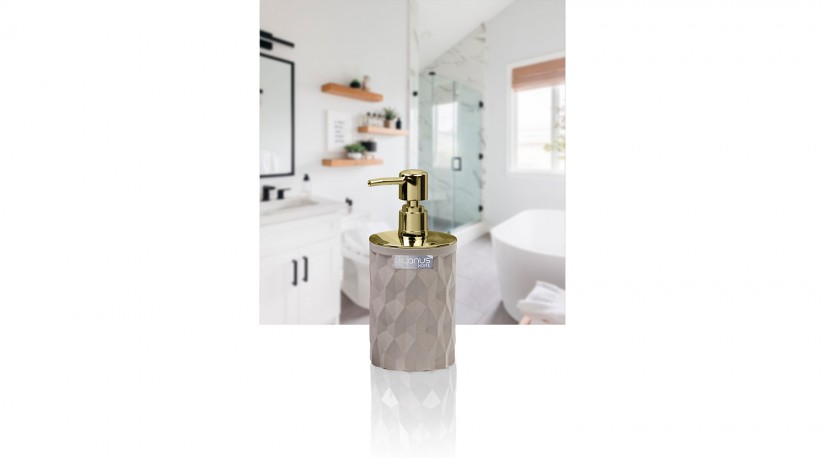 Diamond Soap Dispenser - Gold