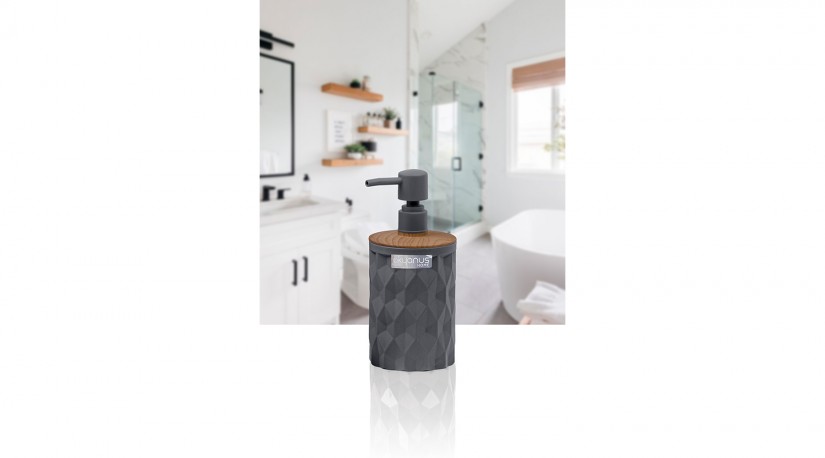 Diamond Soap Dispenser - Wooden