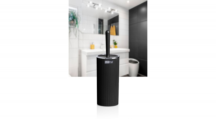 Bella Toilet Brush & Holder - Chrome