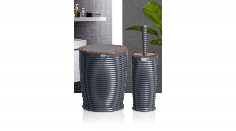 Elegance Bathroom Set (2 Pcs) Wooden