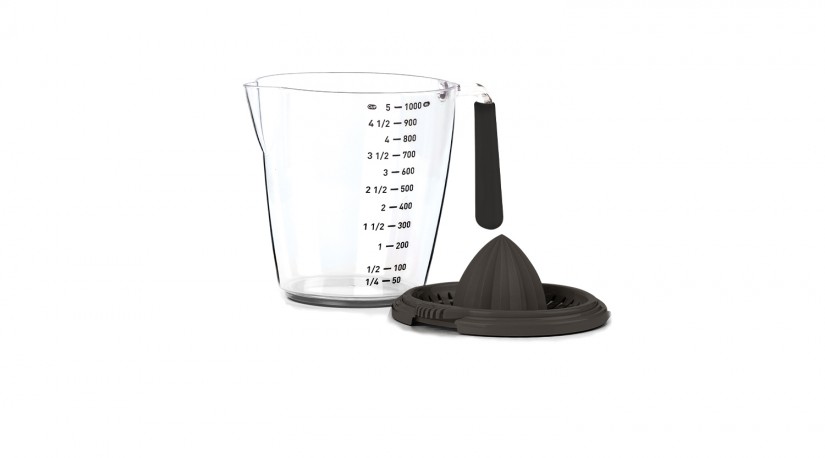 Citrus Squeezer & Measurement Bowl (1000 ml) Anthracite