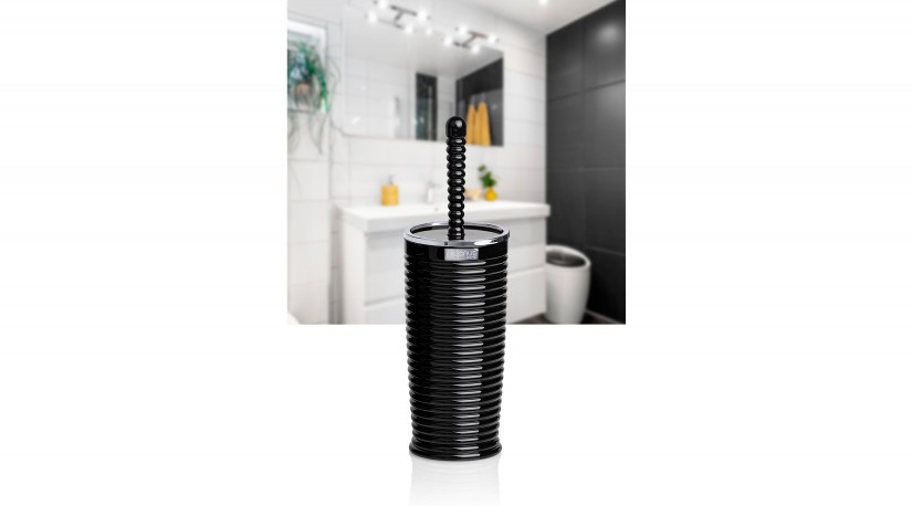 Elegance Toilet Brush &  Holder Chrome