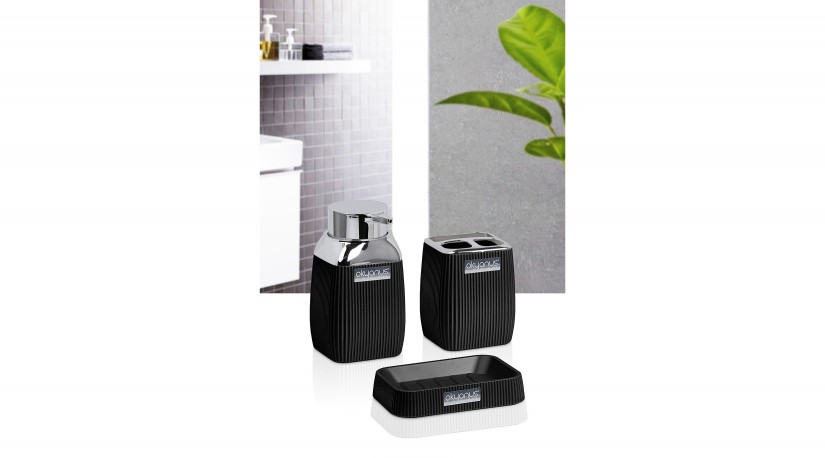 Diva Bathroom Set (3 Pcs) - Chrome