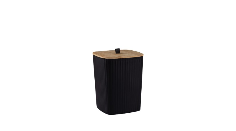 Safir Trash Can Bamboo