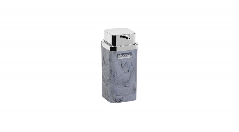 Marble Design Chrome Square Soap Dispenser