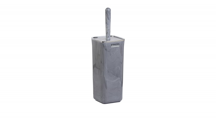 Marble Desing Square Chrome Toilet Brusher