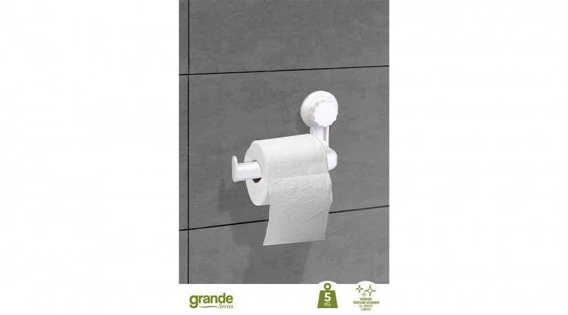 Vacuum Toilet Paper Holder