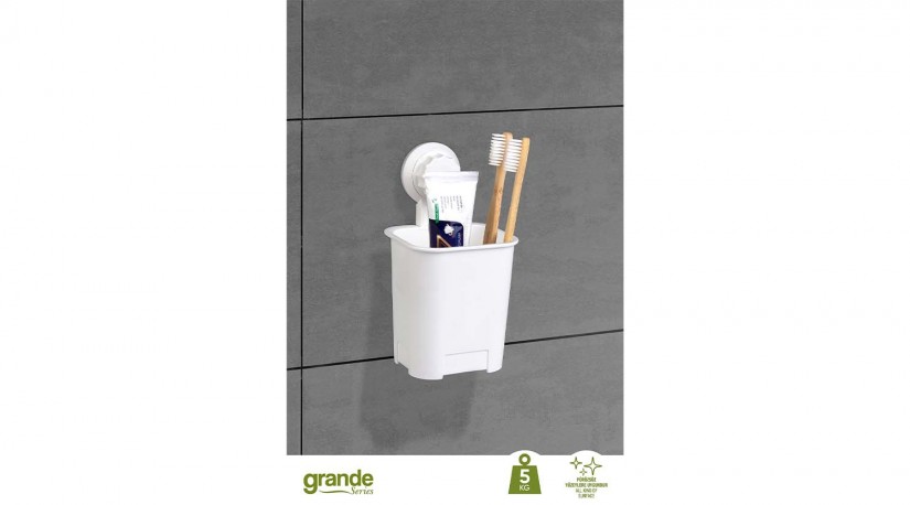 Vacuum Tootbrush Holder