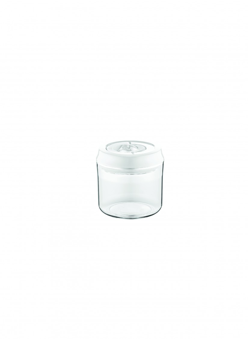 Vacuum Storage Jar No: 1 (400 ml) White