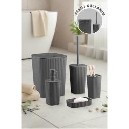 Safir 5'Li Banyo Seti / Antrasit