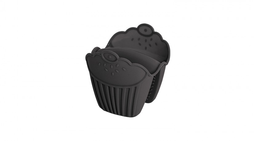 Silikon Tepsi Tutacağı Cup Cake Antrasit