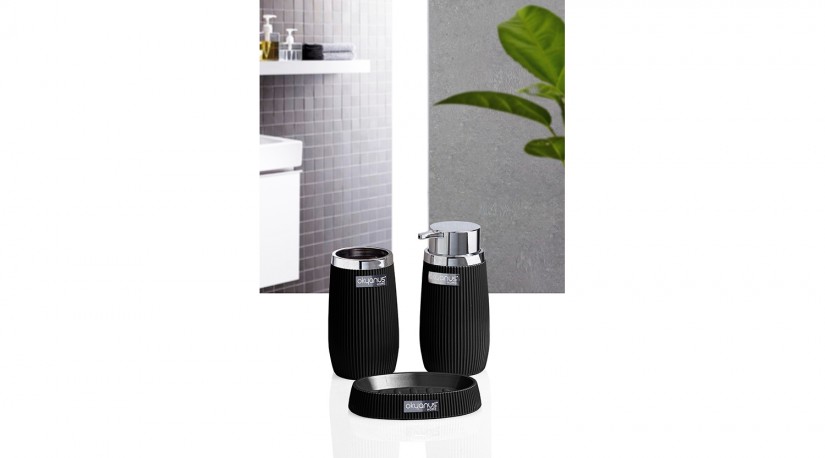 Bella 3 lü Banyo Seti - Krom