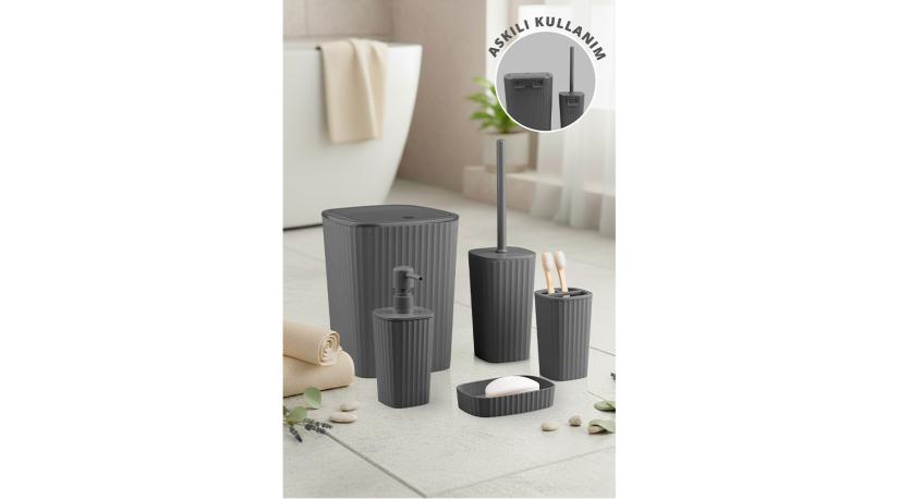 Safir 5'Li Banyo Seti / Antrasit